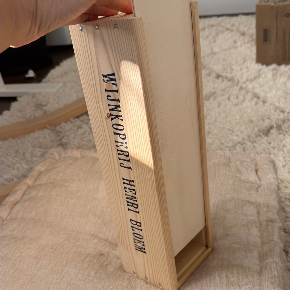 Wooden Storage Box - 14 x4 x 4 inches